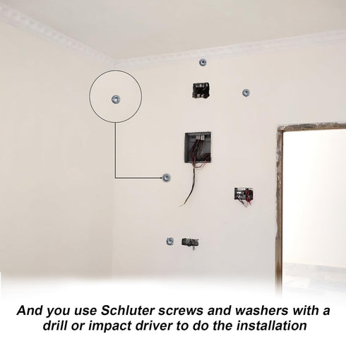 300 Pcs Foam Board Fasteners Washers for Installation of Foam Board Panels 1-1/8 Inch Metal Washers for Insulation Board Foam Board Insulation Har...