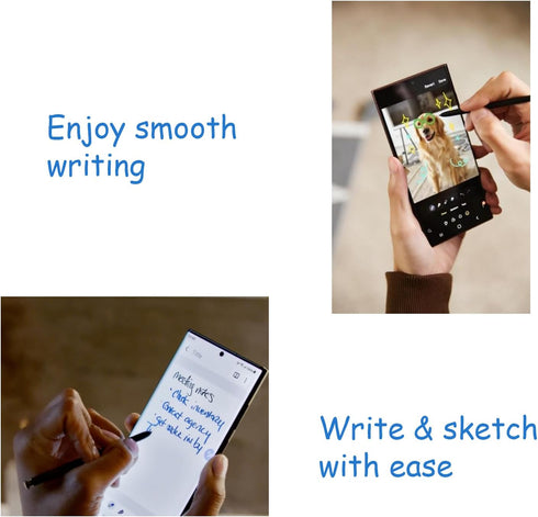 Galaxy S23 Ultra S Pen Replacement for Samsung Galaxy S23 Ultra Touch Pen Stylus Pen WithoutBluetooth,Eject Pin Includes(Black)...