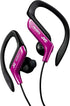 JVC HAEB75P Sports Clip Headphone, Pink...