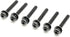 ReplacementScrews 1 Set of Metric Screws (Model RS-198299) Pan Head - Philips Drive - Black Plated (Pack of 6)...
