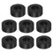 8pcs Rubber Spacer 1 Inch OD 0.47 Inch ID 0.4 Inch Thick Neoprene Round Anti Vibration Isolation Pads Isolator Rubber Washers Bushings for Home Ca...