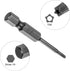 10ps TS8 Star 5 Point Screwdriver Bit 1/4" Hex Shank 2" Length Magnetic Security Torx Head Screw Driver Power Tool...