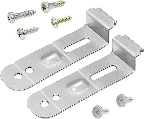 DD94-01002A Dishwasher Assembly-Install Kit by Beaquicy - Replacement for Samsung Dishwashers - Includes 2 Mounting Brackets and 6 Mounting Screws - Replaces AP4450818 2077601 PS4222710