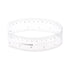 Film Flexible Ruler 12 Inch 1mm Scale PET Plastic Folding Straight Ruler Calibration Soft Ruler Measuring Tool for Factory, Transparent...