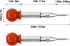 2 Pack Automatic Center Punch, 5 Inch Crushing Hand Tool Spring Punch with Cushion Cap, Metal Impact Center Hole Punch for Metal Wood Glass Plasti...