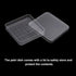 PATIKIL 100mm Plastic Petri Dishes with Cover, 10 Pcs Grid Squares Petri Plates Tissue Culture Plate for Lab Science Experiment, Clear...