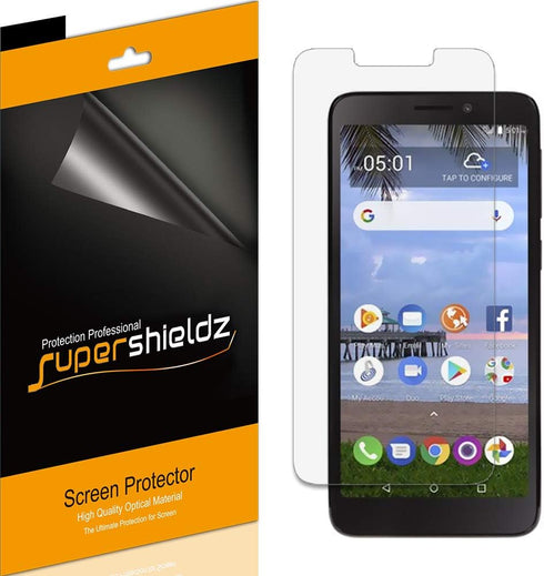 Supershieldz (6 Pack) Designed for Alcatel TCL A1 (A501DL) and Alcatel Insight Screen Protector, High Definition Clear Shield (PET)...