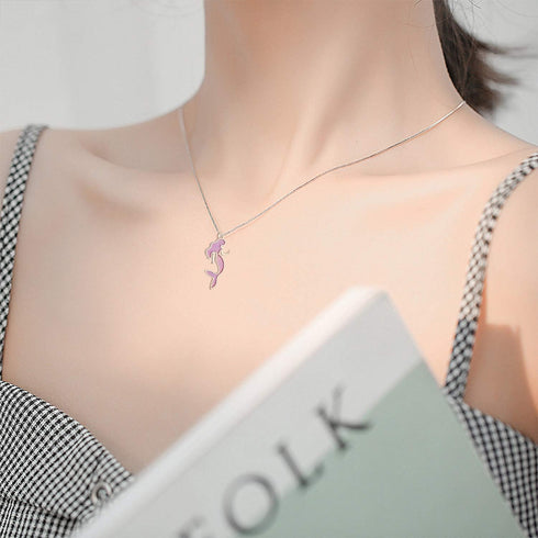 Enemal Mermaid Charms, 30pcs Gold Plated Oil Drip Enamel Pendants for Jewelry Making, Bracelets, Necklace Craft Supplies, 13 * 29mm...