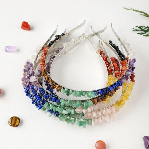 600Pcs 3 Strands 5-8mm Bulk Natural Chip Stone Bead Crystals and Healing Stones Bracelet Charms Jewelry Making Kit Jewelry Making Supplies for Mon...