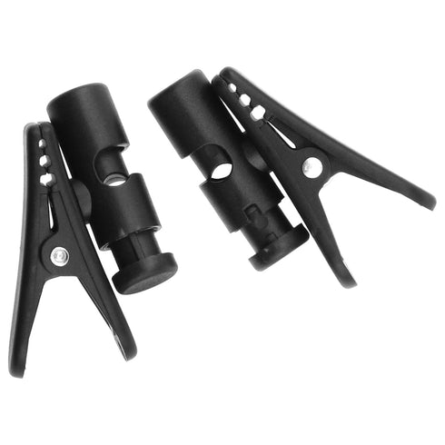 2PCS Large Rotatable Headphone Clips Portable Earphone Cable Clips Suitable for 2-4 mm Mobile Phone Earphones, Walkie-Talkie Earphones and MP3 Ear...