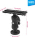 Fish Finder Mount Base, Universal 360 Degree Swivel Fishfinder Mounting Plate...