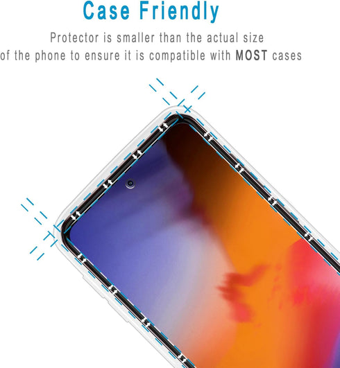 HPTech (2 Pack) Privacy Screen Protector for Motorola Moto G Stylus 5G 2023 Anti Spy Tempered Glass, Bubble Free, Case Friendly...