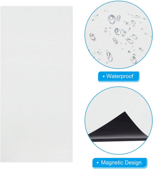 PATIKIL 19.7"x9.8" Magnetic Vent Cover, Floor Wall Air Registers Cover Strong Magnet Vent Blocker for Home RV HVAC Fireplace Furnace, Silver...