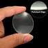 PATIKIL 4" (100mm) Focal Length Double Convex Lens, 2 Pack 40mm Diameter 6mm Height Glass Optically Polished Round Edges Lens for Physics Experime...