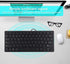 78 Keys Spanish Keyboard Wired Mini Portable Spanish Keyboard for Desktop Computer Ultra-Thin...