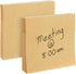 Juvale 6-Pack Kraft Paper Sticky Notes 3x3 inch, Brown Self-Adhesive Memo Notepad Set, Self-Stick Note Pads for Office Work, Home, School, Teacher...