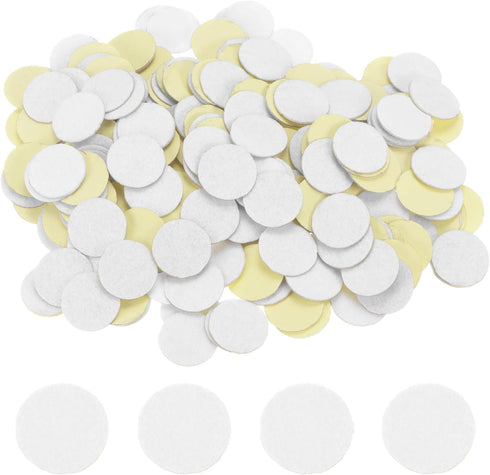 240pcs Round Adhesive Felt Circles, 20mm 3/4" Pre Cut Felt Craft Stickers Non-Woven Mini Felt Fabric Circles for DIY Sewing Handcraft Cut Projects...