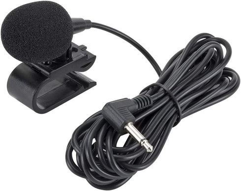 3.5mm Car Microphone with 9.85 Feet Cable External Assembly Mic for Vehicle Head Unit Bluetooth Enabled Stereo Radio GPS......