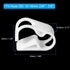 PATIKIL Plastic Tube Tubing Clamps, 2Pcs 3/8" - 5/8" Tube OD Adjustable Precise Flow Control Hose Clamp Clip for Laboratory Pinch Valve, White...