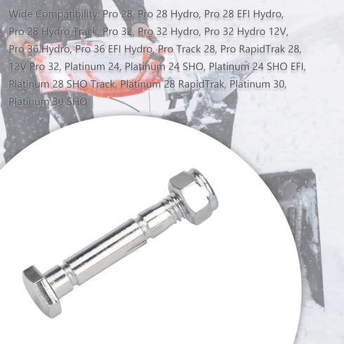(12 Set of) 51001500 5/16" Snow Blower Shear Bolts & Nuts Compatible with Ariens ST1032 ST1028 ST824 ST828 Snow Thrower Auger, Replaces 510015, AM...