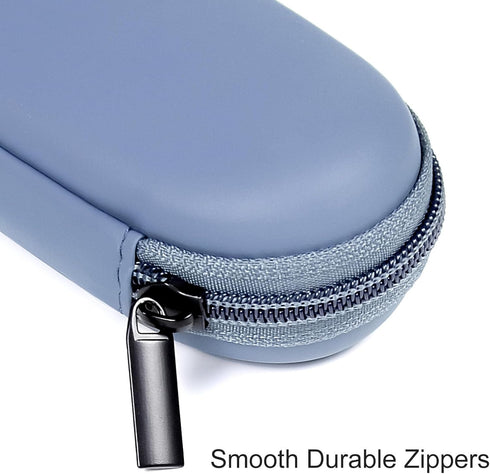 EVA Earbud Case for Beats Flex Raycon in-Ear Monitor Headphone Carrying Case Ellipsoid Wired Earbud case Waterproof Earphone case Portable Earbud ...