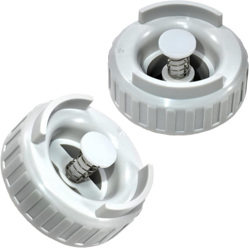 HQRP 2-Pack Bottle Valve Cap Compatible with MoistAir EA1407, HD1407, HD1409, EA14070, HD14070 Humidifiers, ESK509229-1, ESK819024, ESK822419-2, CAP291 Replacement Parts