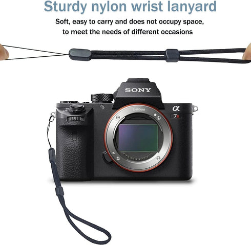 yuntop 5PCS Wrist lanyard, 8.8 inch Hand Wrist Strap Lanyard, Adjustable Nylon Wristlet Straps for Cell Phone, Camera, GoPro, PSP, USB Flash Drive...