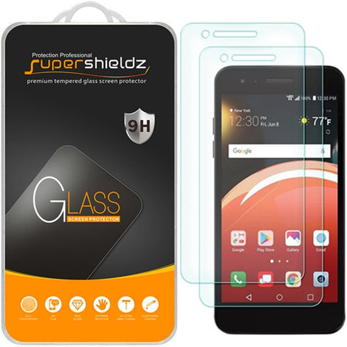 Supershieldz (2 Pack) Designed for LG Zone 4 (Verizon) Tempered Glass Screen Protector, Anti Scratch, Bubble Free...