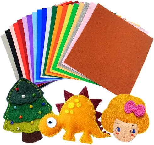 Felt Fabric 1.8 mm Thick Felt 36" x 72", Soft Durable Felt Fabric by The Yard Felt Sheets for Arts and Crafts DIY Sewing Crafting Projects (Red)...