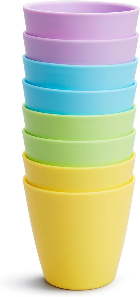 Munchkin® Multi™ Open Training Toddler Cups, 8 Ounce, 8 Pack...