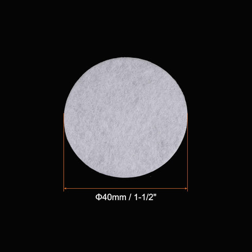 300pcs Round Felt Circles, 40mm 1-1/2" Pre Cut Felt Craft Pads Non-Woven Mini Felt Fabric Circles for DIY Sewing Handcraft Cut Projects Craft Fini...