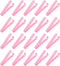 PATIKIL Sealing Clips 4.3 Inch, 20 Pack Reusable Plastic Bag Clamp Sealer for Home Kitchen Food Storage, Pink...