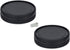 (2 Packs) Body Cap and Rear Lens Cap Kit for Leica L Mount Cameras and Leica L Mount Lens, fit Panasonic S5II DC-S5M2 S1 S1R S1H DC-S5 Leica SL (T...