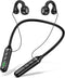 kurdene Open Ear & Neckband Bluetooth Headphones,100H Extra Long Playtime Stereo Wireless Neckband Earbuds with Mic Noise Cancelling,TF Card Socke...