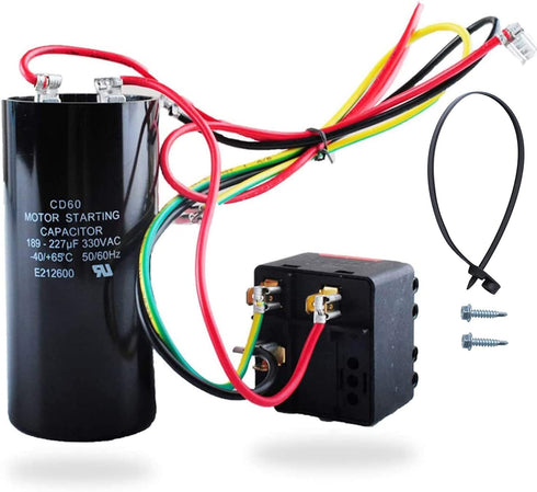 CSR-U2 Hard Start kit for 3.5 to 5 Ton Units, HVAC Hard Start Kit for Air Conditioner, AC Hard Start Capacitor Kit...