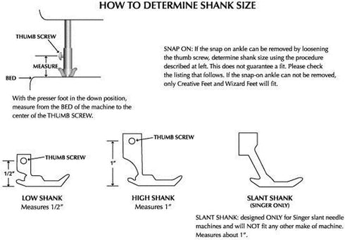 1/4 Inch (Quarter Inch) Quilting Piecing Presser Foot for All Low Shank Snap-On Singer, Brother, Babylock, Euro-Pro, Janome Sewing Machines...