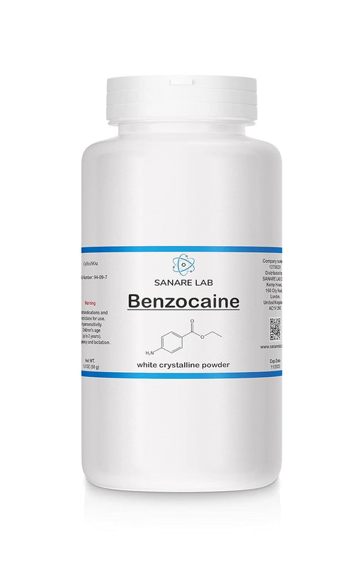 Benzocain Powder 99% Purity 50 Grams...