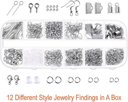 PAXCOO Jewelry Making Supplies Kit with Jewelry Tools, Jewelry Wires and Jewelry Findings for Jewelry Repair and Beading...