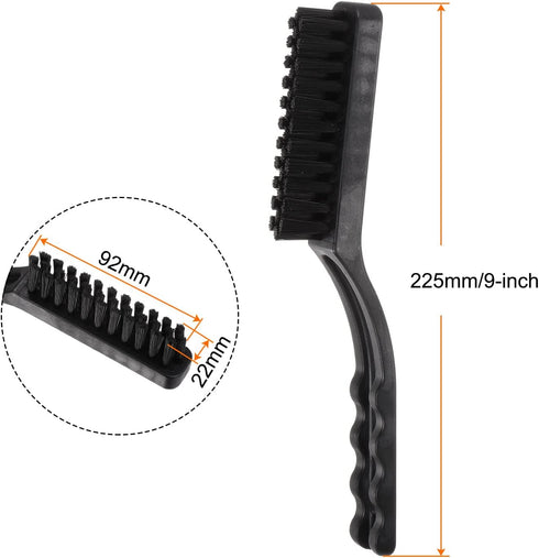 5pcs Anti-Static Cleaning Brush 22x92mm PV Plastic Conductive Bristles Anti Static ESD Brushes for Clean PCB Laptop Keyboard Fan and Other Electro...