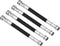 PATIKIL Pencil Extenders, 4 Pack Metal Dual Head Adjustable Pencil Holder Extender for Artists Drawing Shading, Black...