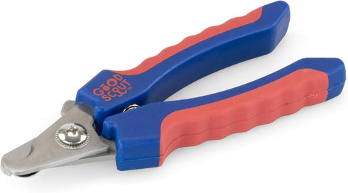 Small Pet Nail Clippers, Best Dog Nail Trimmers & Cat Nail Trimmers, Non-Slip Handle Canine Nail Clippers with Stainless Steel Strong Blades for Q...