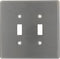 Leviton 84109-40 SS WP 2G TGL OVERSIZED......