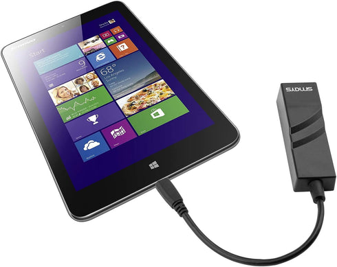 OTG Micro USB Ethernet Adapter for Raspberry Pi Zero, Android Tablet, Samsung Galaxy Tab Pro 10.1 - USB to RJ45 LAN Network...