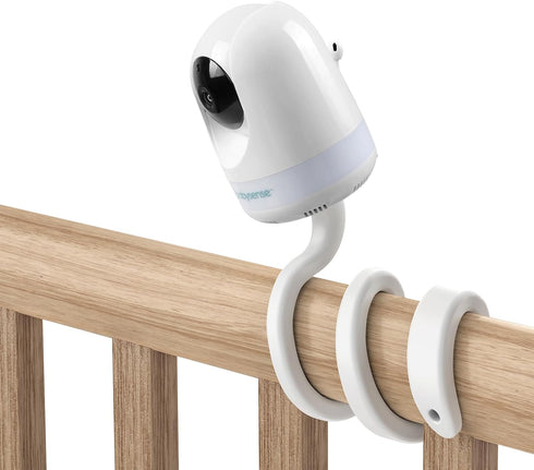 HOLACA Flexible Mount Crib Mount for Babysense Max View Monitor Babysense 5" HD 5.5''1080p Full HD Babysense HD S2/V43/ Video Baby Monitor - Twist...