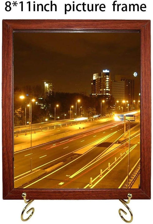 Artliving Metal Plate Stands for Display - 10-Inch Adjustable Easel Holders for Large Decorative Plates, Picture Frames, Cookbooks - Gold (2-Pack)...