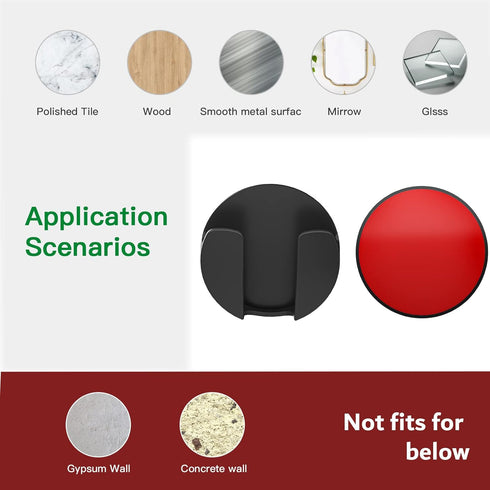 HOLACA No-Drill Adhesive Mount for Ring Indoor Cam Only, No Tools Required, Easy to Install, No Drilling, Strong Adhesive Mount...