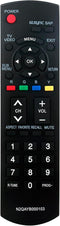 N2QAYB000103 Replaced Remote fit for Panasonic TV TC-26LE70 TC-32LE70 PT-50LCX7 PT-56LCX7 PT-56LCX70 PT-61LCX7 PT-61LCX70 TC32LE70N TH-42PE7U TH-4...