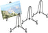 Juvale 4 Pack Iron Easel Display Stand, 5 Inch Decorative Easel for Tabletop, Plates, Pictures, Paintings, Wedding and Party Decor...