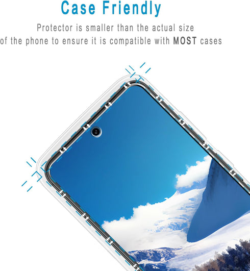 by HPTech (2 Pack) Designed for Google Pixel 8 Tempered Glass Screen Protector, Support Fingerprint Reader, Anti Scratch, Bubble Free......