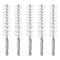5Pcs Nylon Bore Brush 19mm Dia Cleaning Twisted Wire Brush Tube Pipe Cleaner with Handle 1/4 Inch Hex Shank for Tubes, Ports, Bearings...